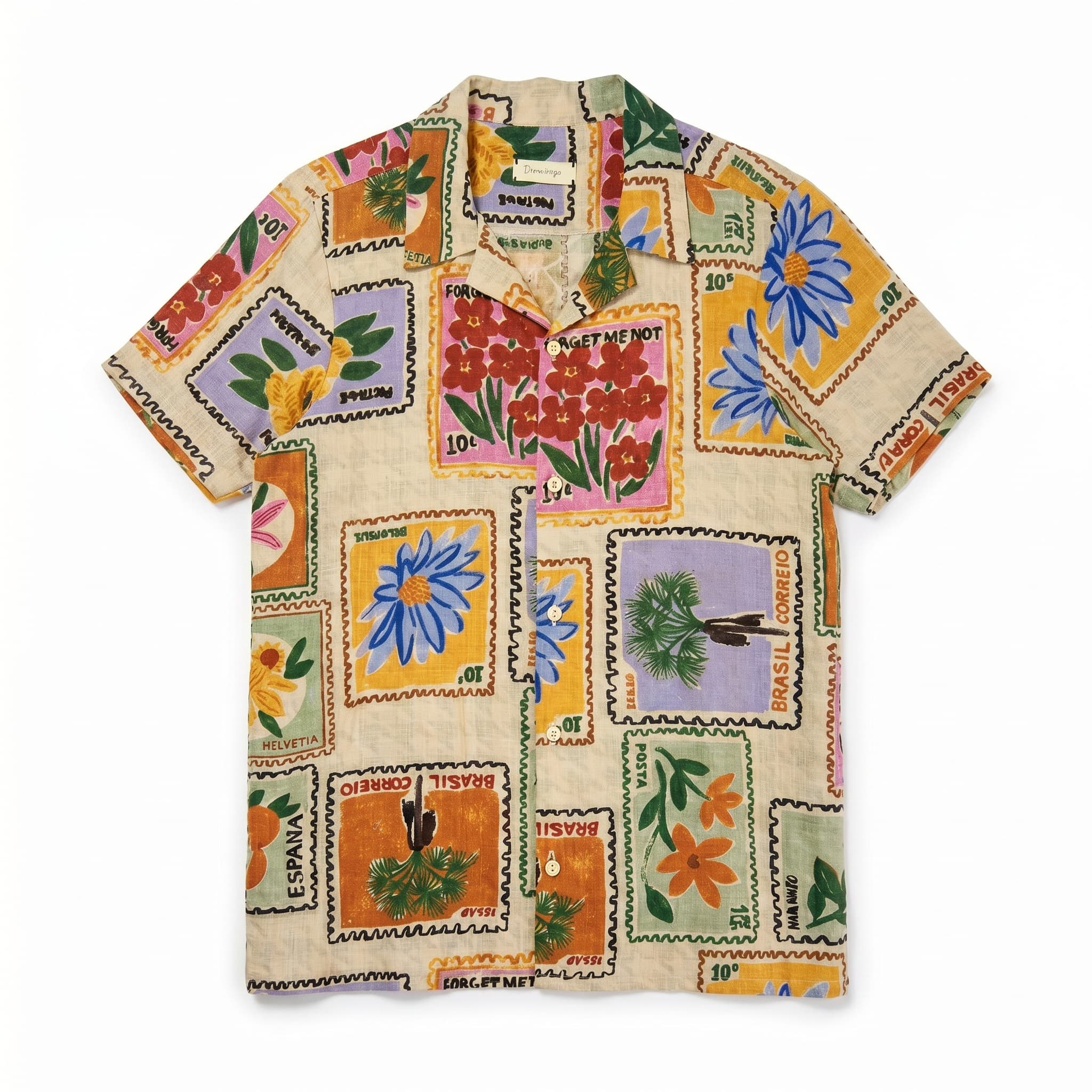 Floral Summer Camp Collar Shirt – view 2