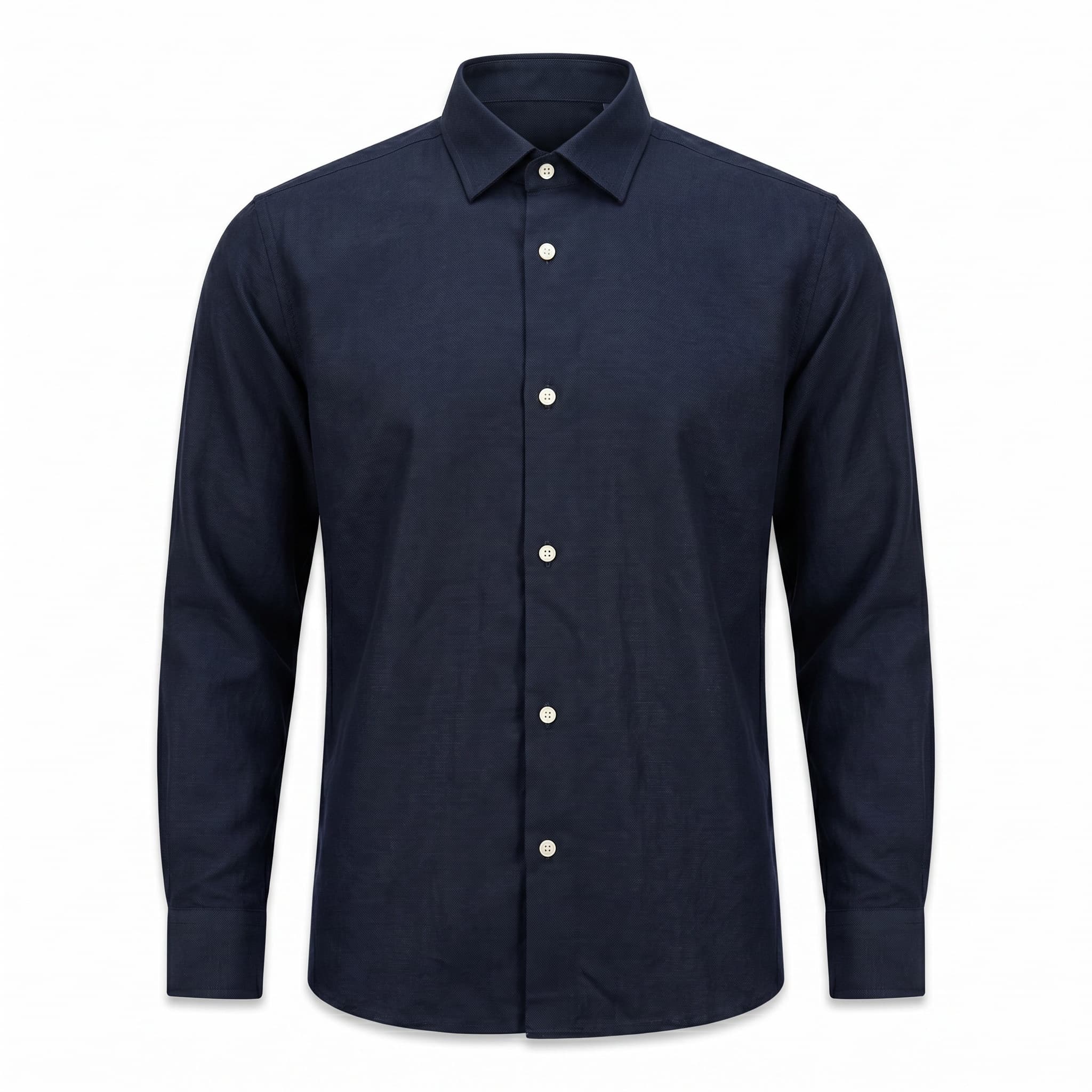 Linen Button-Up Shirt